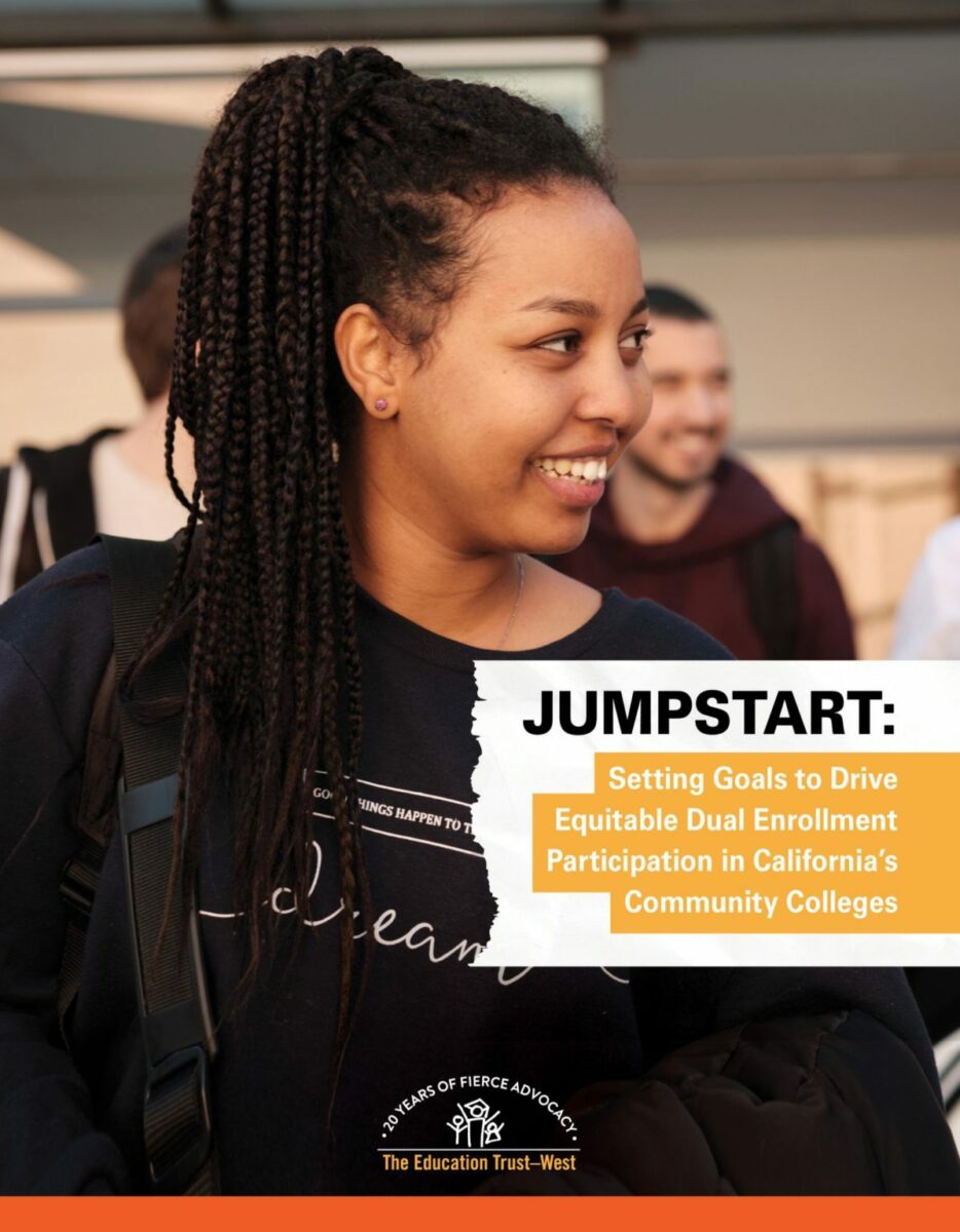 Jumpstart: Setting Goals to Drive Equitable Dual Enrollment Participation in California’s Community Colleges
